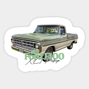 1971 Ford F100 Ranger XLT Pickup Sticker